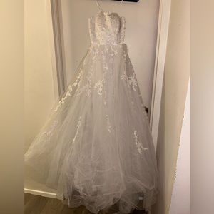 Women's Tulle Prom/Cotillion Dresses Spaghetti Strap